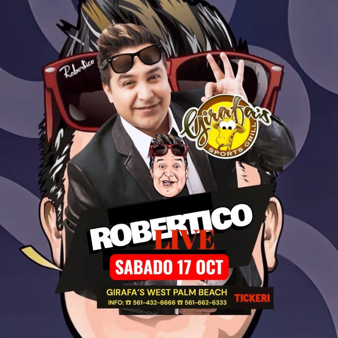 ROBERTICO COMEDY SHOW en WEST PALM BEACH