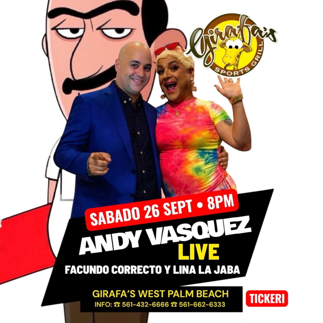 ANDY VASQUEZ LIVE COMEDY SHOW