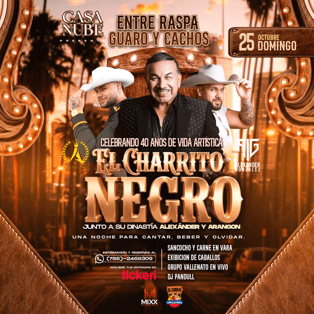 El Charrito Negro en Miami