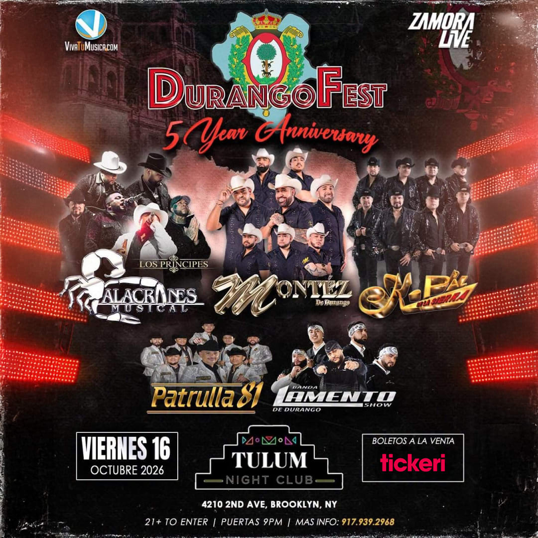 ¡El Durango Fest llega a Brooklyn! 🎸🎉