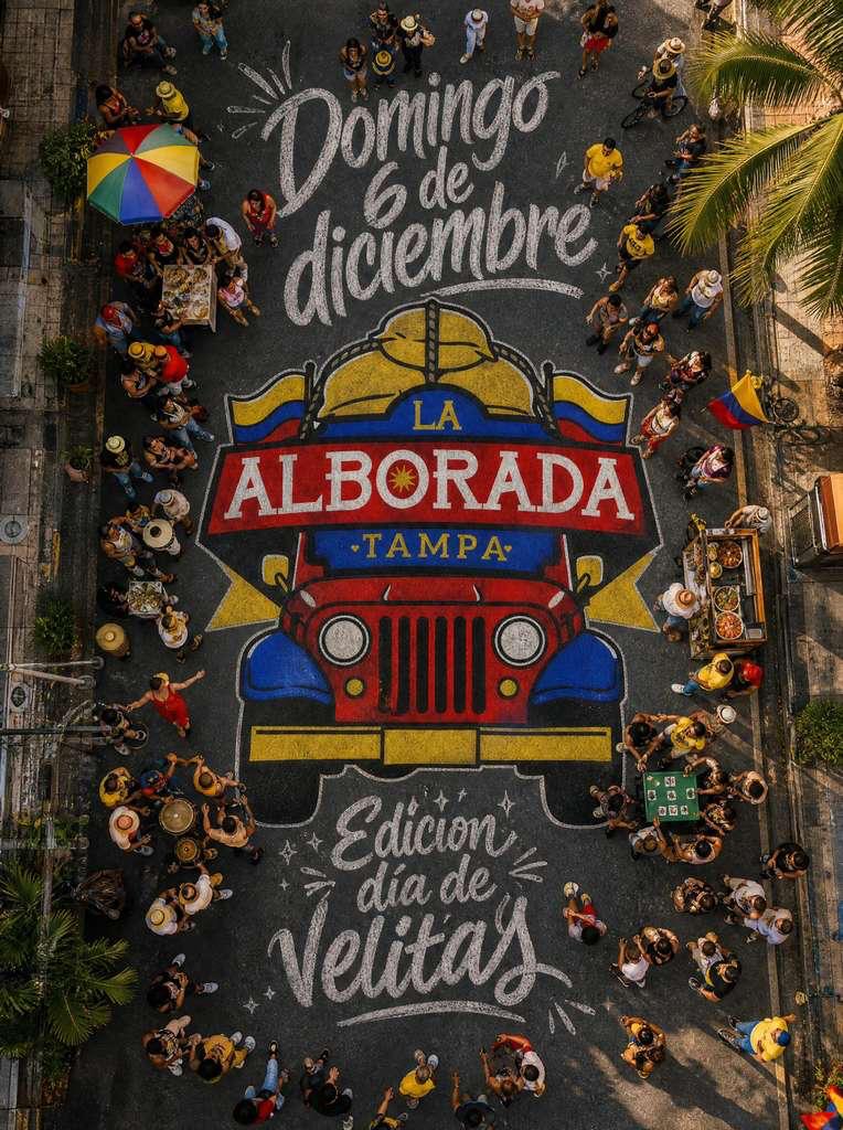 La Alborada Tampa Edicion dia de Velitas