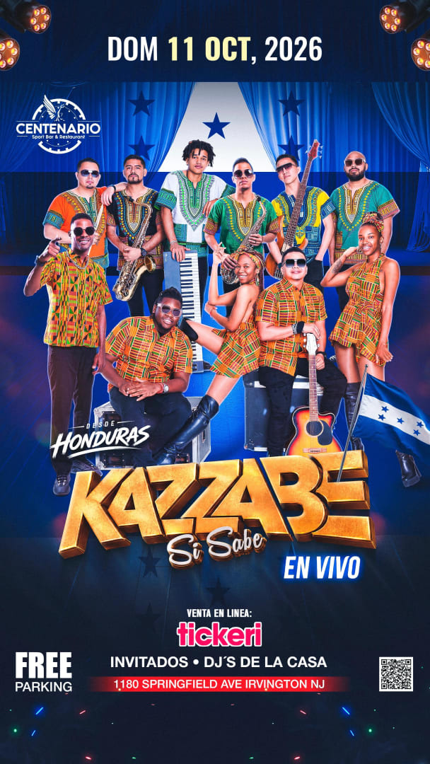 Kazzabe Sí Sabe en Vivo – Centenario Sport Bar