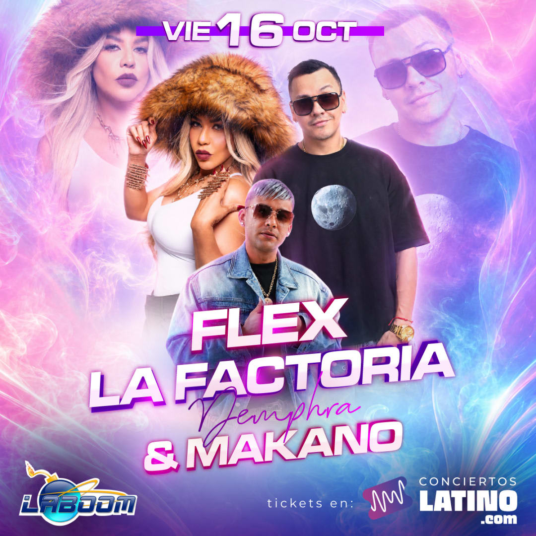 Flex, Demphra La Factoria y Makano en Los Angeles