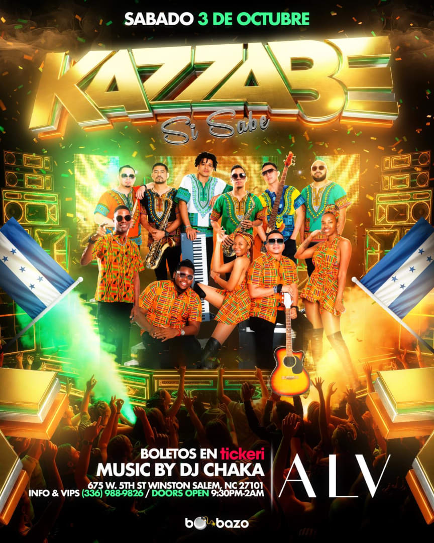 Kazzabe En Vivo - Winston Salem, NC (ALV)