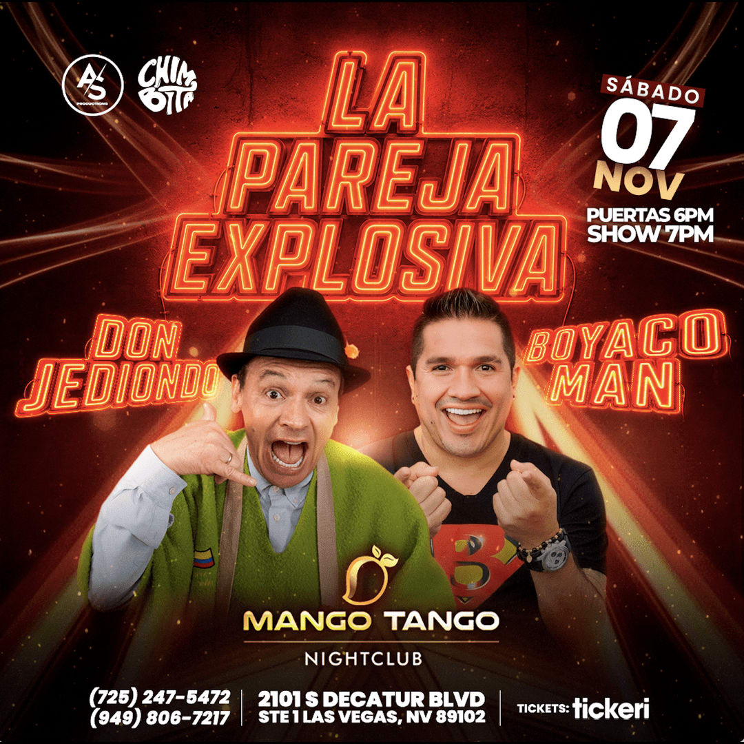 Don Jediondo y Boyaco Man la pareja explosiva en Las Vegas
