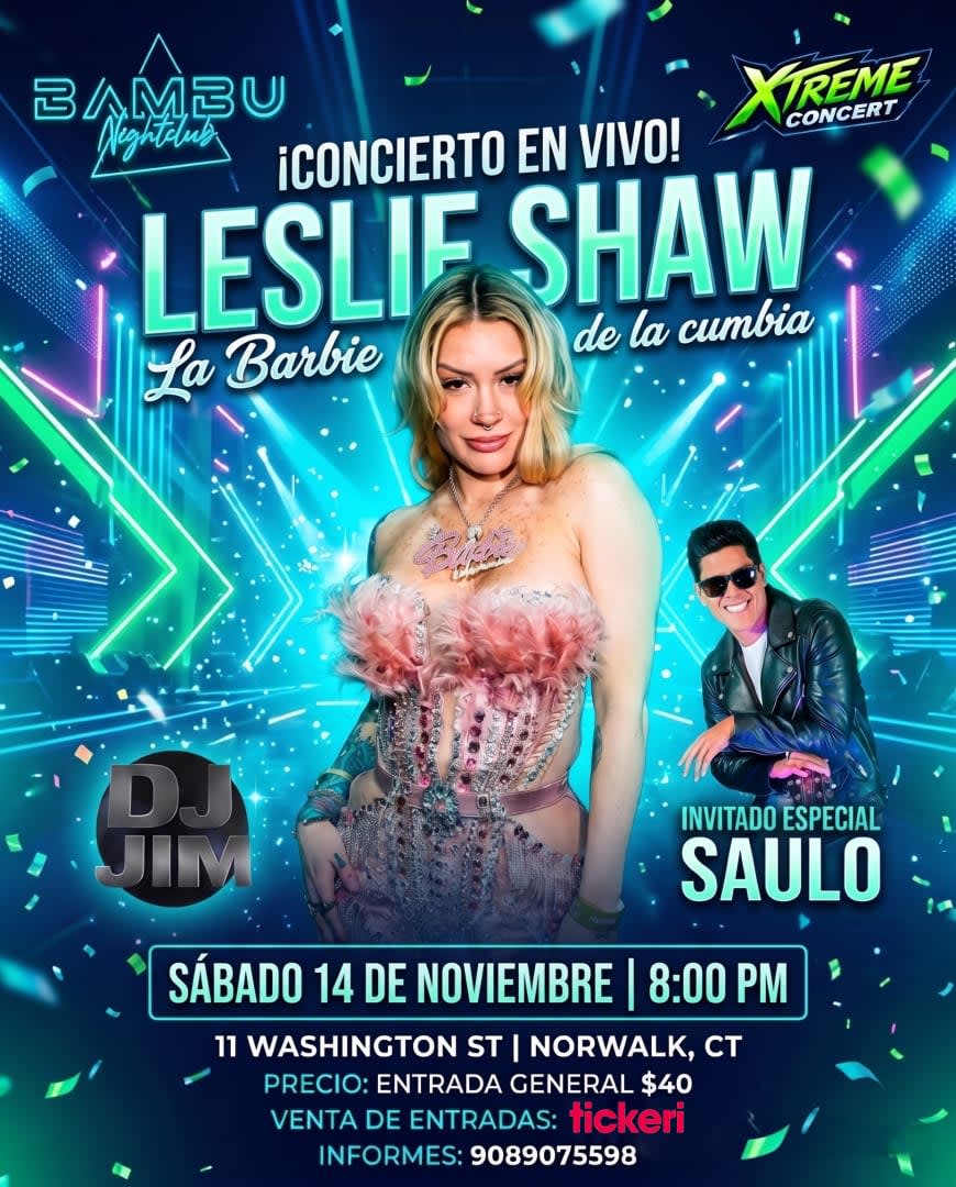 Leslie Shaw la Barbie de la cumbia