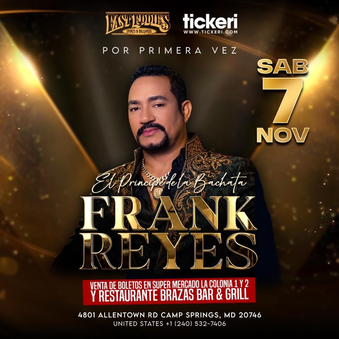 Frank Reyes, El Principe de la Bachata en MD!
