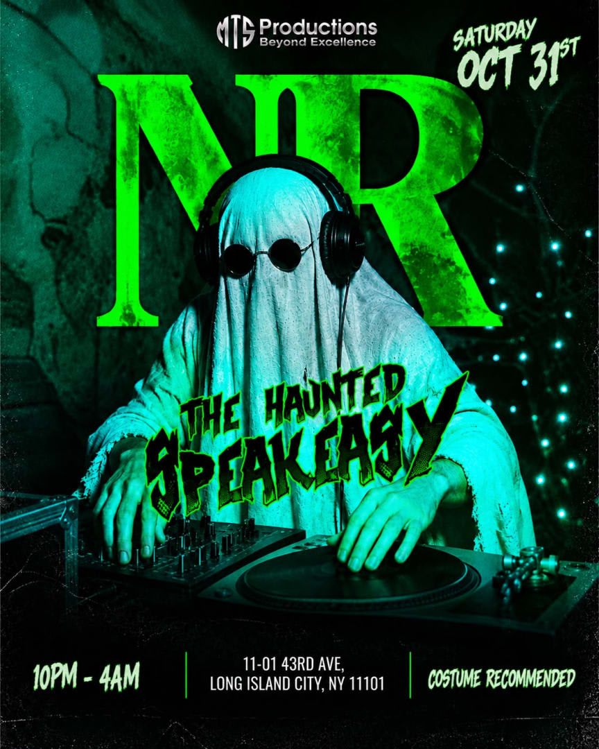 The Haunted Speakeasy Halloween Party at the Newsroom