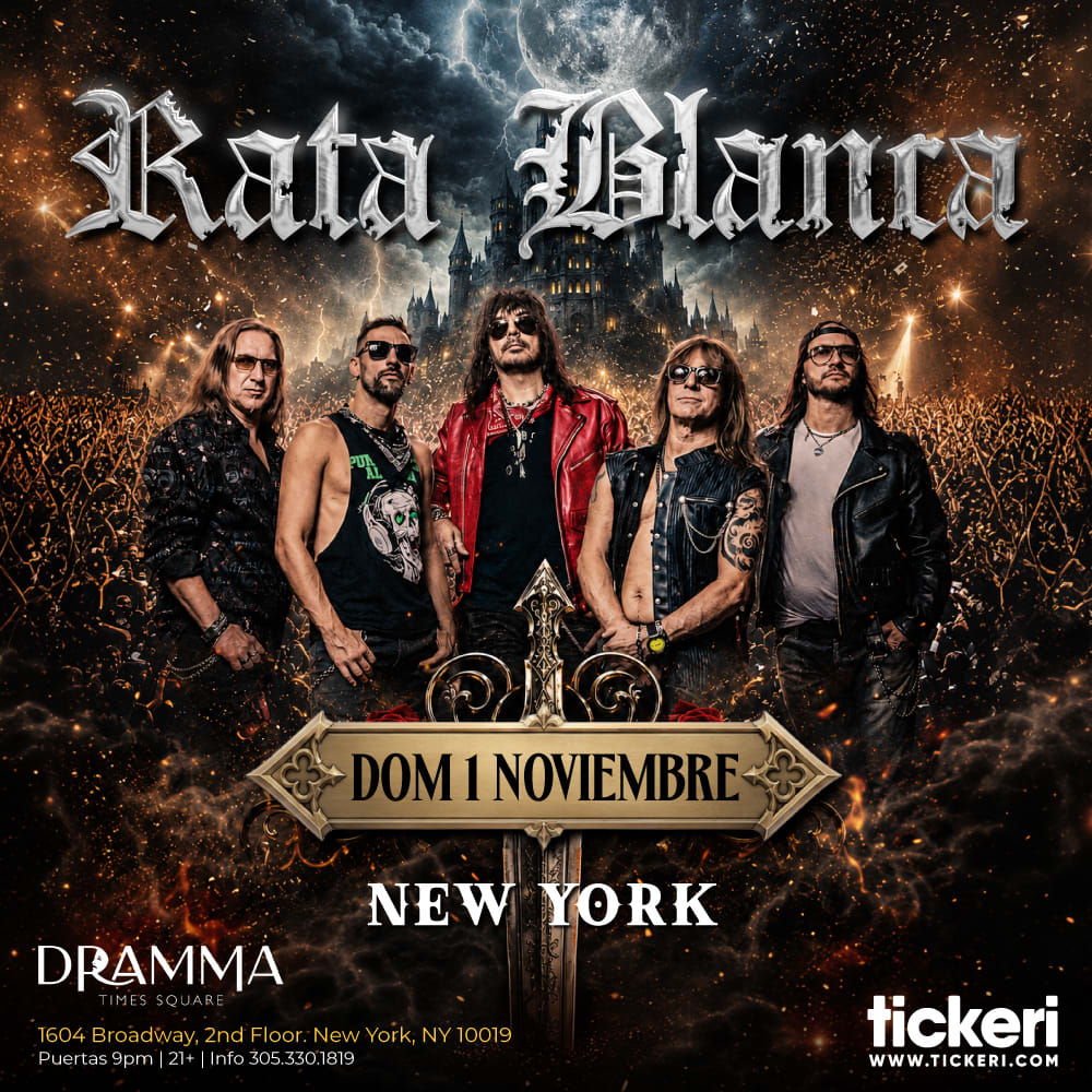 Rata Blanca en concierto en New York