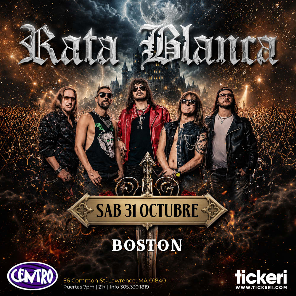 Rata Blanca en concierto en Boston