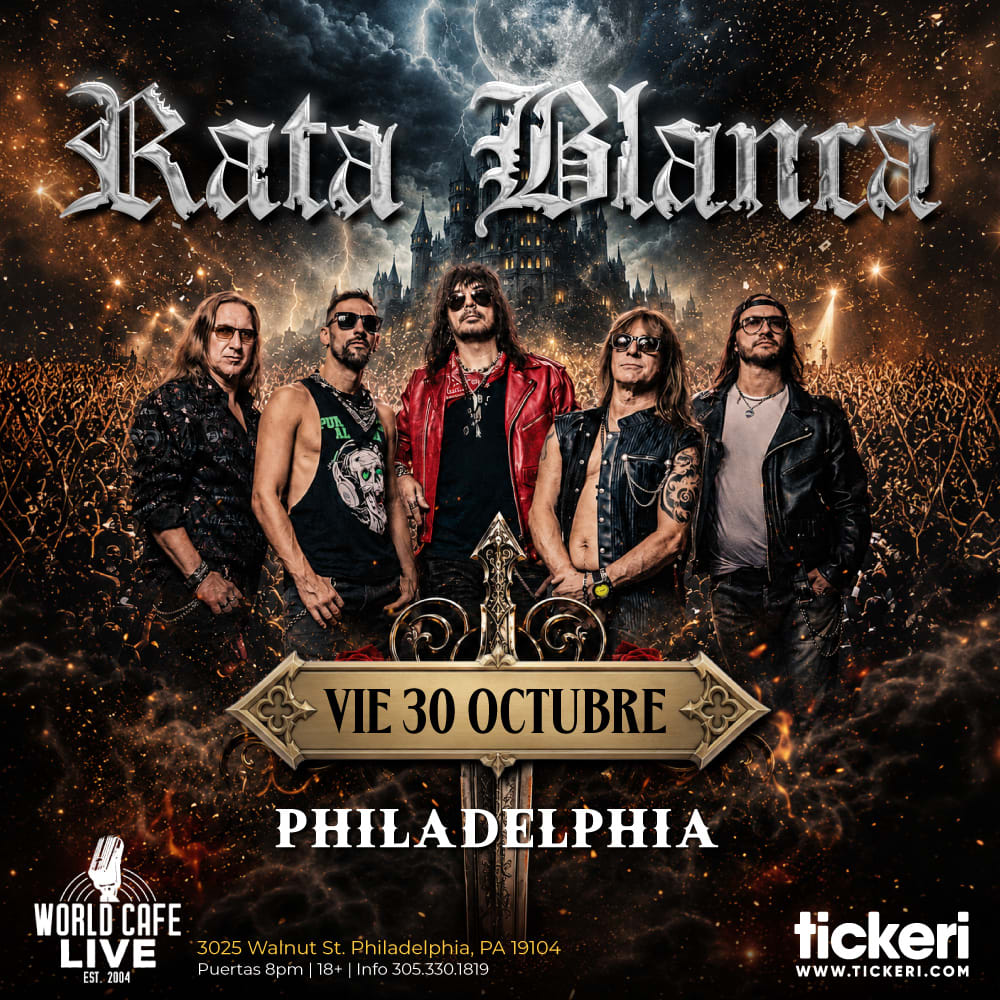 Rata Blanca en concierto en Philadelphia