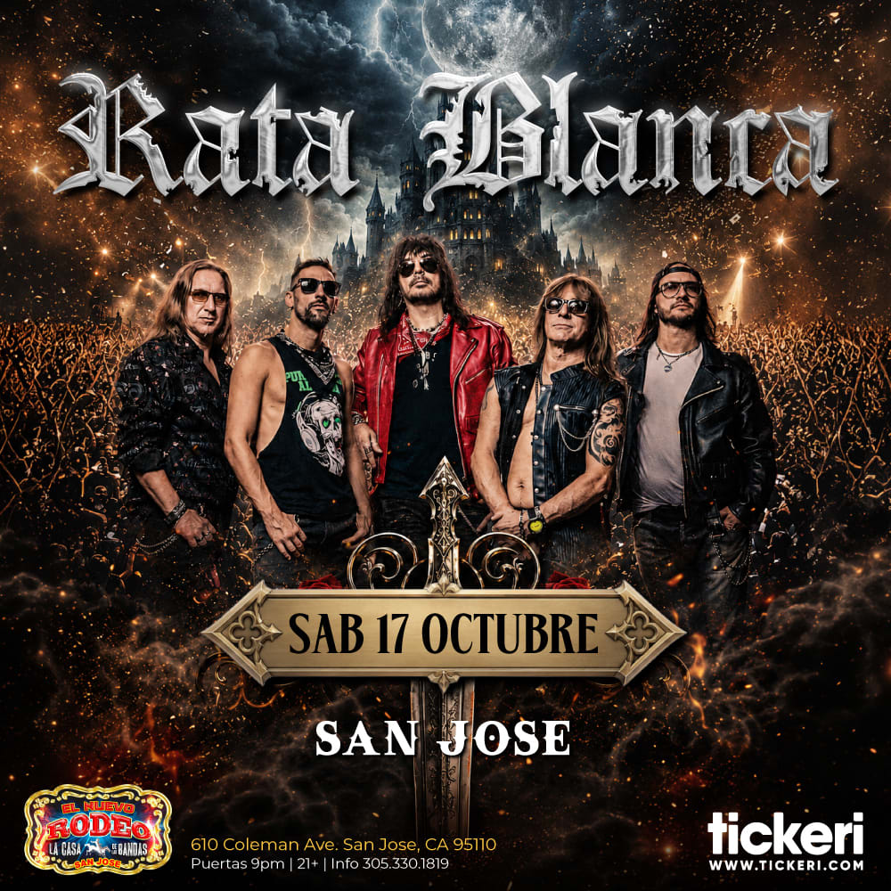 Rata Blanca en concierto en San Jose