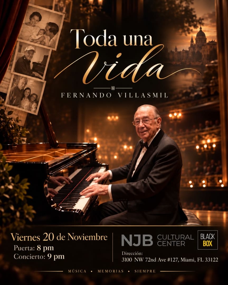 Fernando Villasmil en concierto en Miami