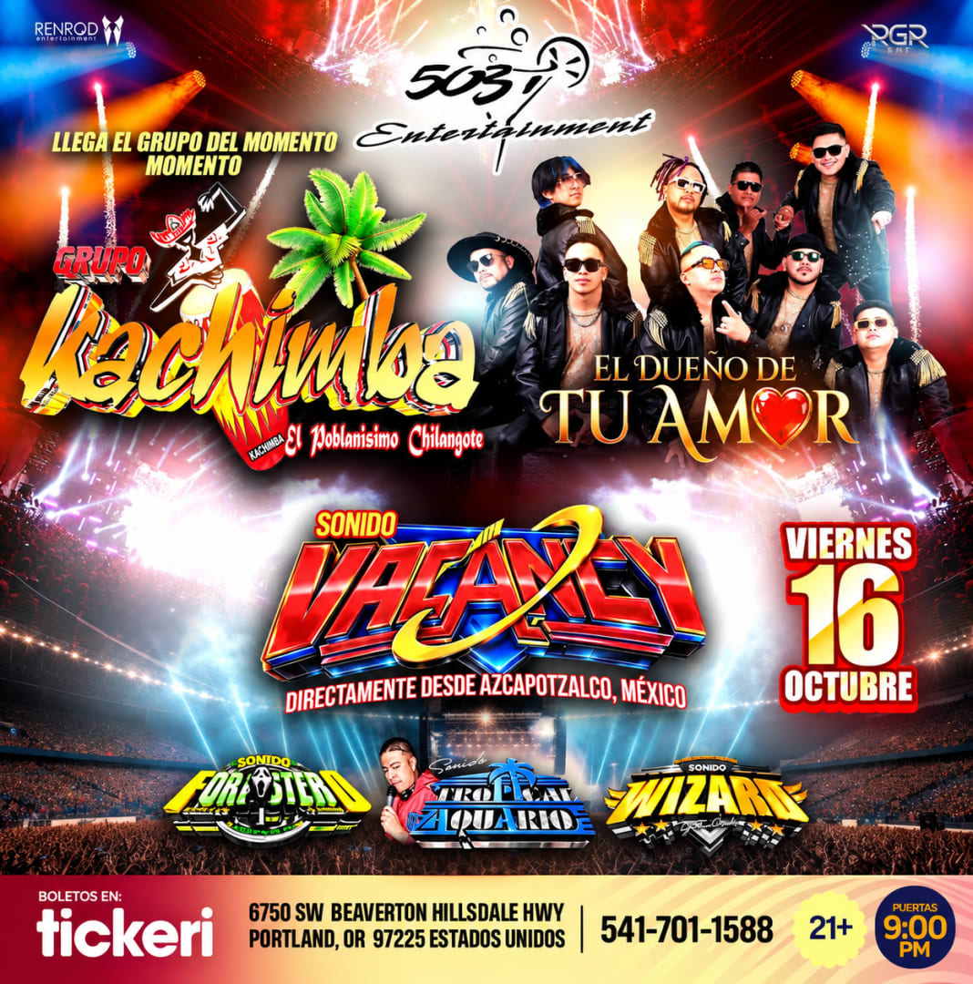 Grupo Kachimba & El Dueño de Tu Amor – En Vivo en Portland