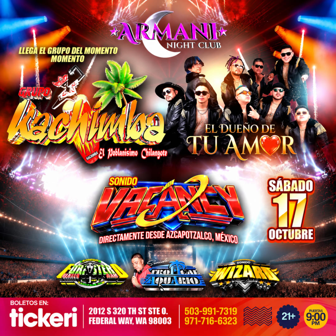 Grupo Kachimba & El Dueño de Tu Amor – En Vivo en Washington