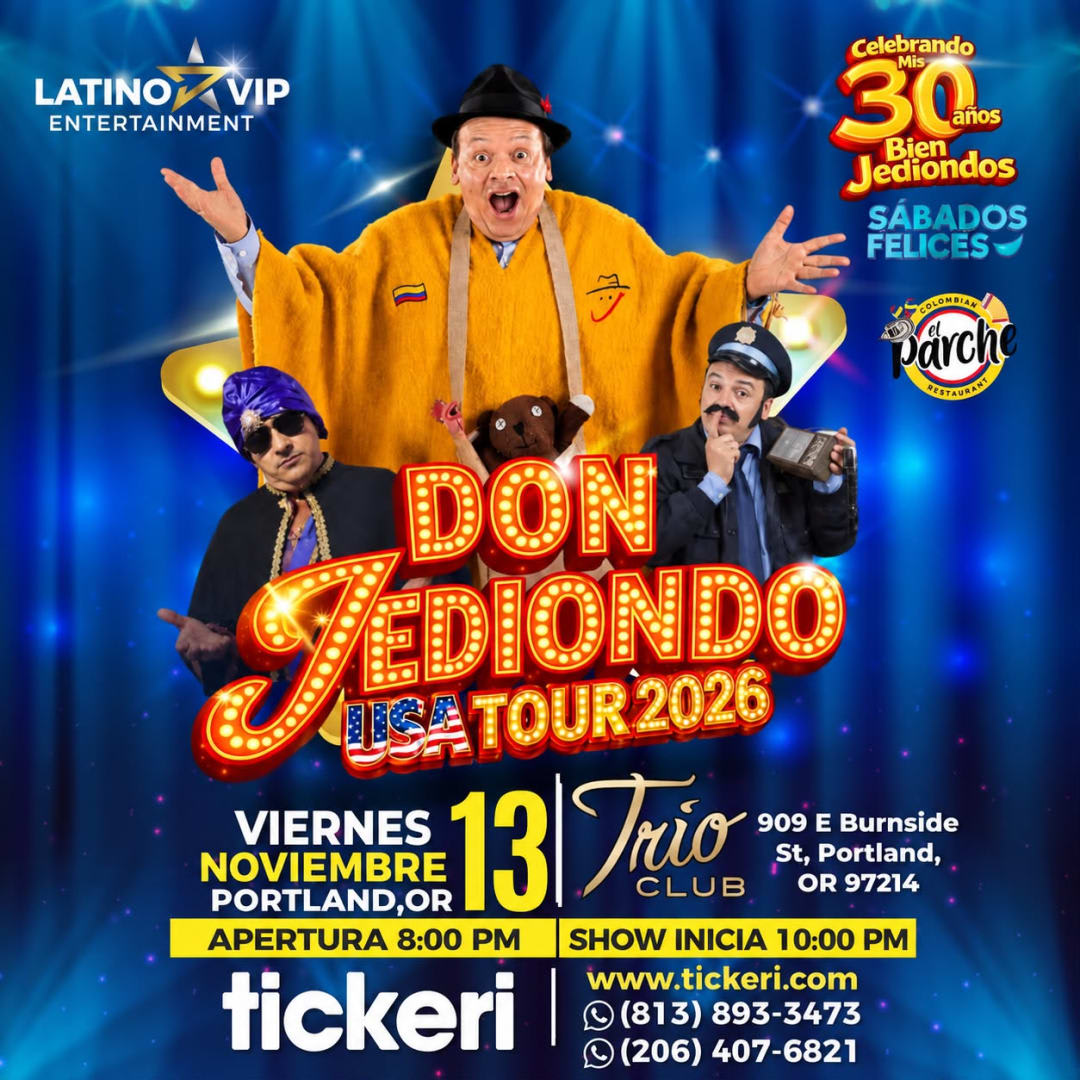 Don Jediondo en Portland – Gira USA 2026