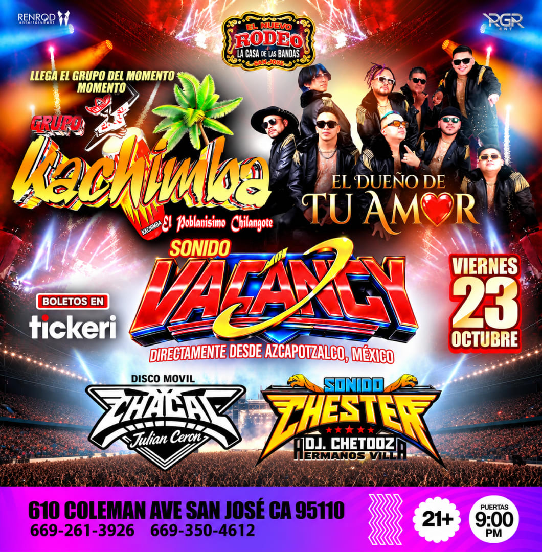 Grupo Kachimba & Sonido Vacancy en El Nuevo Rodeo – San José