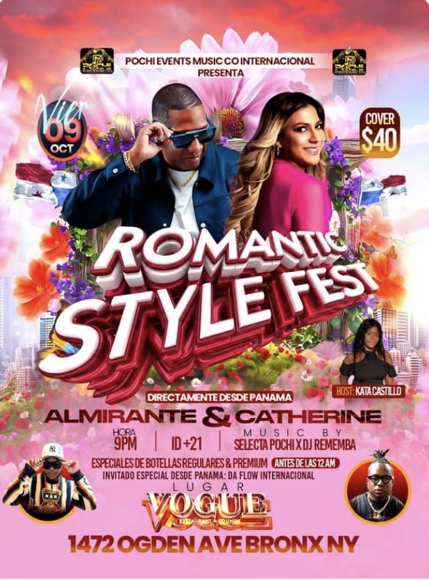 Romantic Style Fest NYC - Almirante y Catherine
