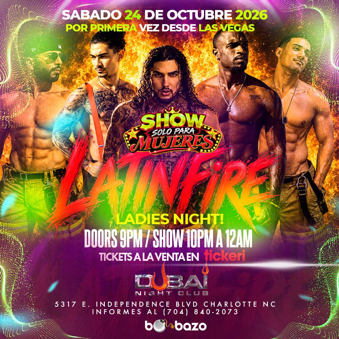 SOLO PARA MUJERES LATIN FIRE EN CHARLOTTE, DUBAI NIGHT CLUB