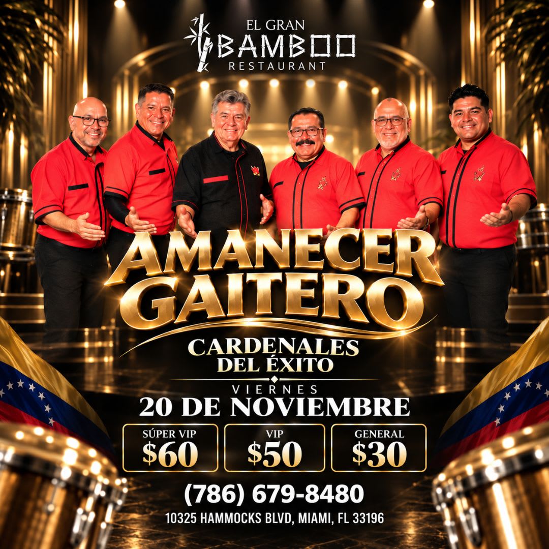 AMANECER GAITERO CARDENALES DEL EXITO