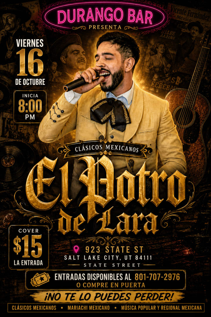 EL POTRO DE LARA clásicos mexicanos Salt Lake City