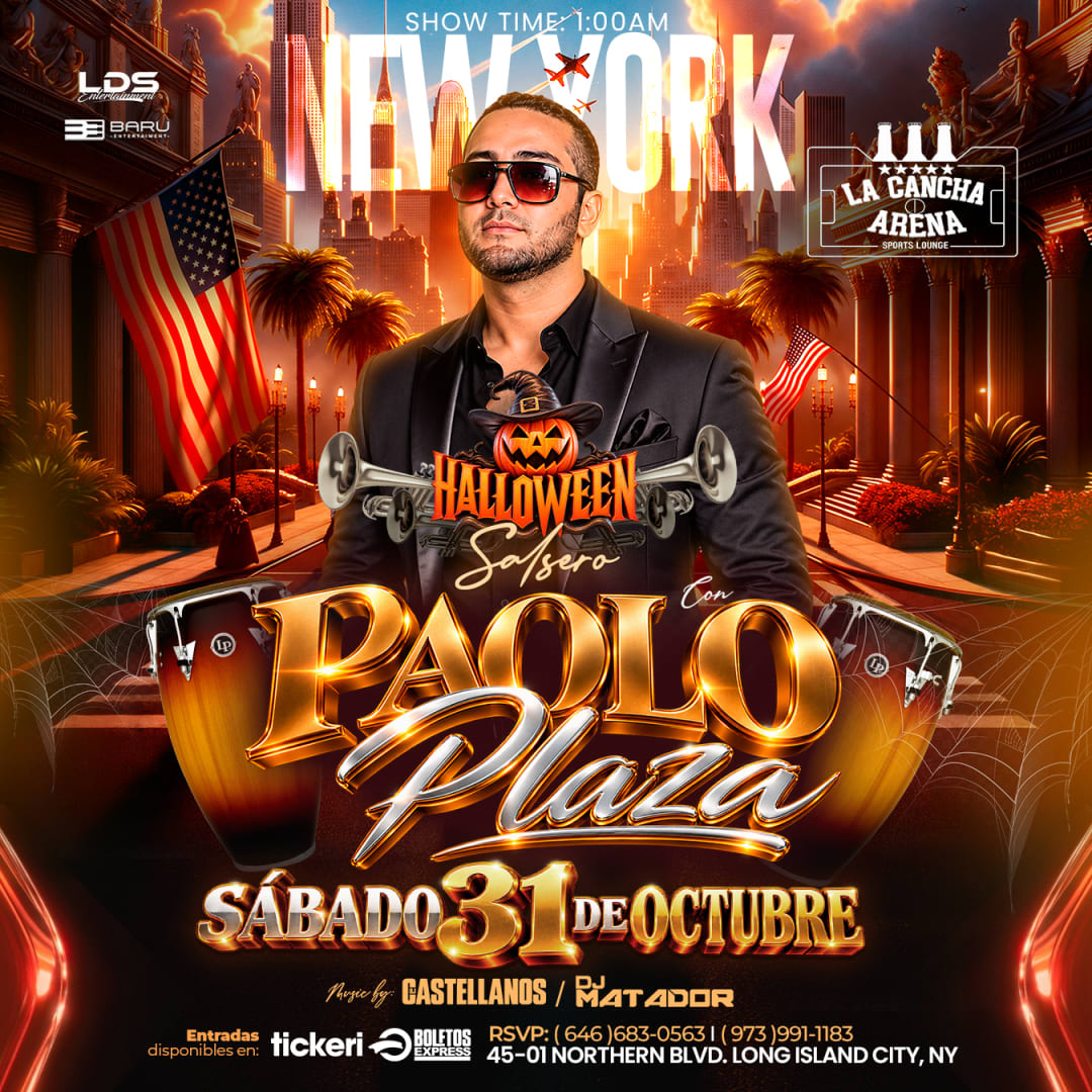 PAOLO PLAZA EN NEW YORK !!