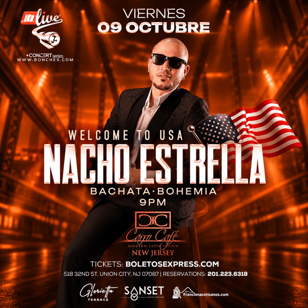 Nacho Estrella Bienvenida Oficial en USA