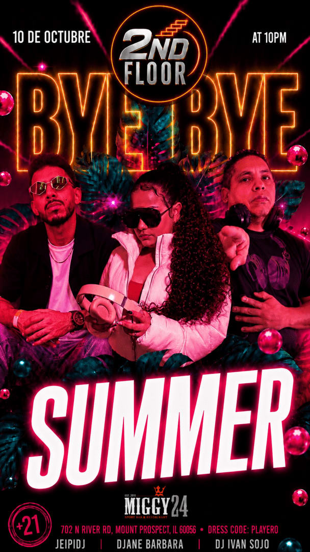 THE 2ND BYE BYE SUMMER - FIESTA PLAYERA
