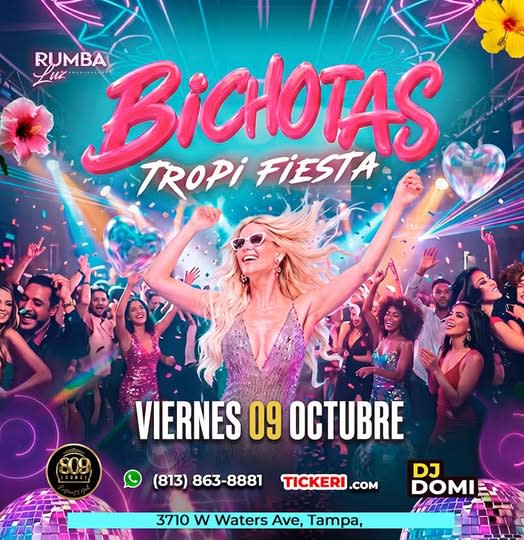 BICHOTAS TROPI FIESTA - AFTER PARTY TAMPA