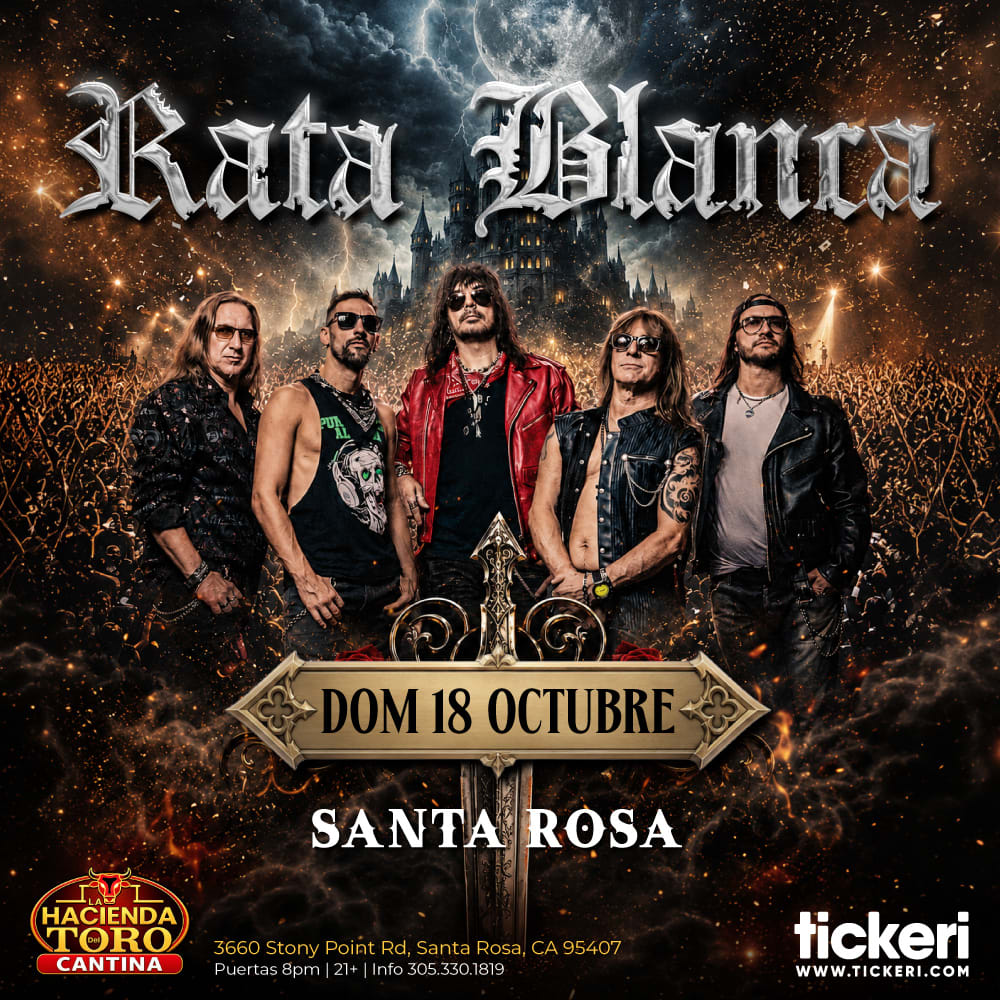 Rata Blanca en concierto en Santa Rosa