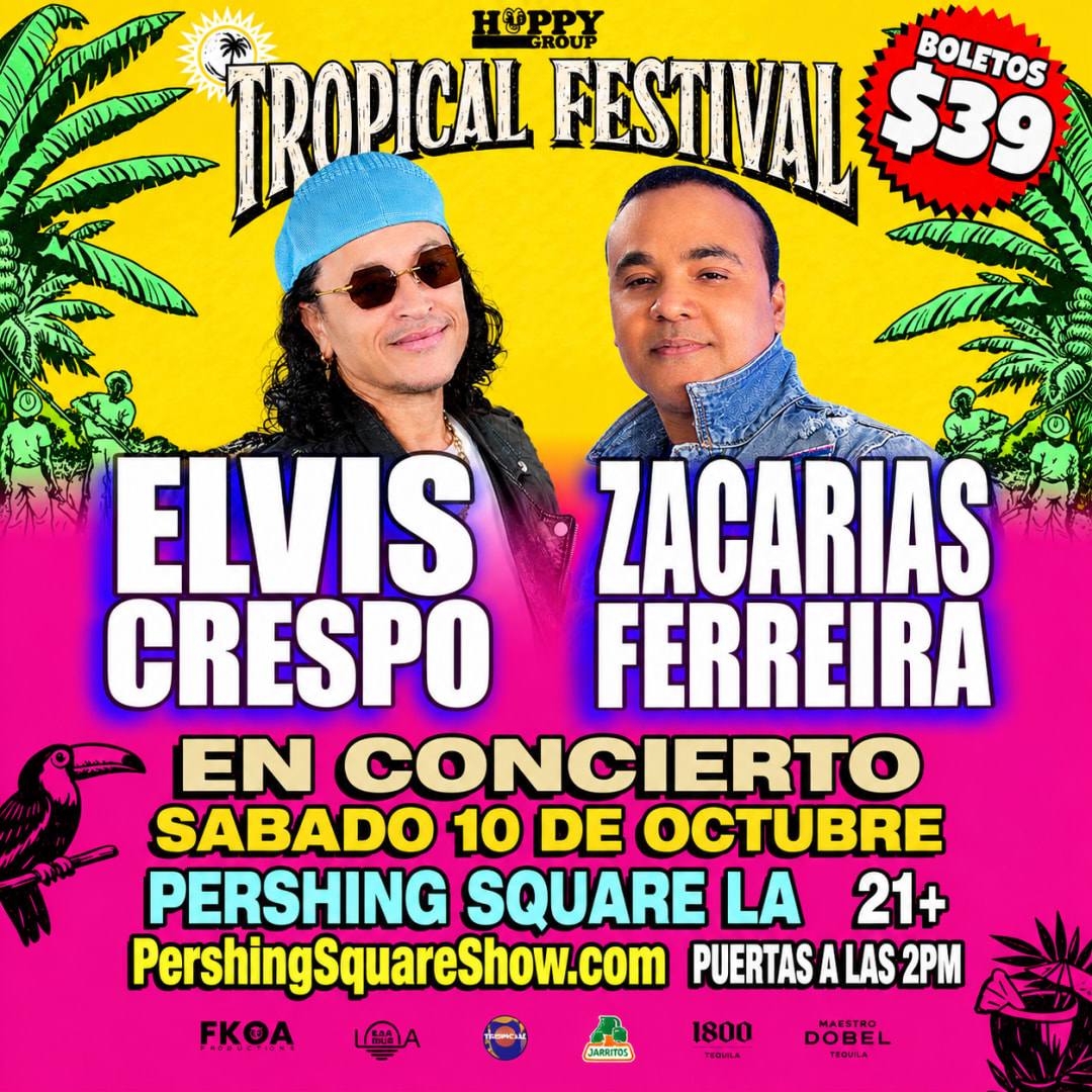 TROPICAL FEST: Elvis Crespo, Zacarias Ferreira y mas!