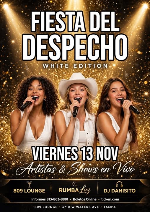LA FIESTA DEL DESPECHO EN TAMPA - EDITION WHITE NIGHT