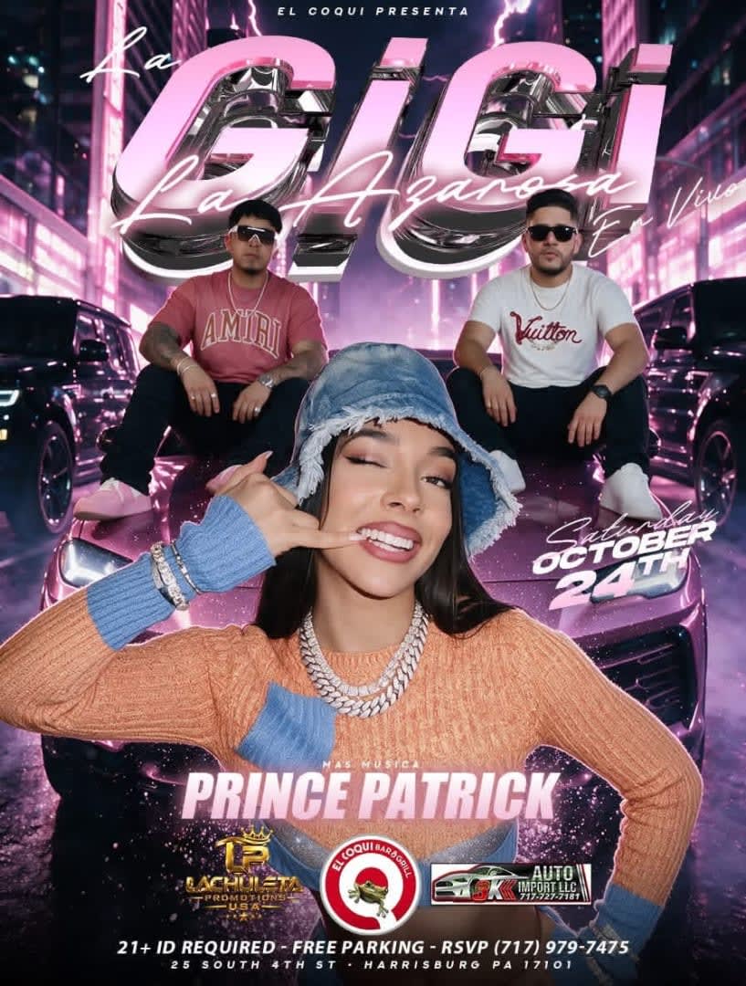 LA GIGI LA AZAROZA EN VIVO EN HARRISBURG PA