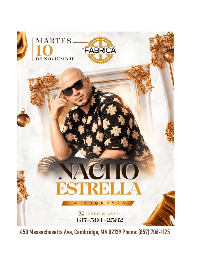 NACHO ESTRELLA EN BOSTON, NOV 10