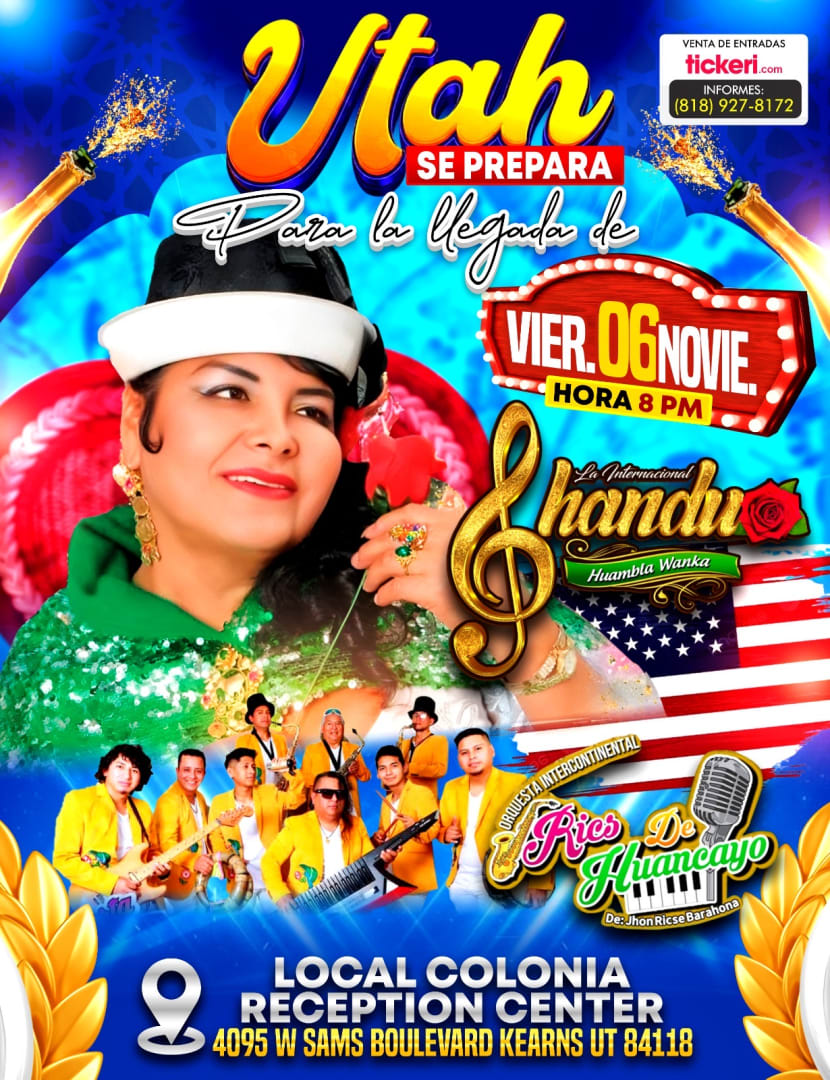 SHANDU LA WAMBLA WANKA EN UTAH ORQUESTA COMPLETA