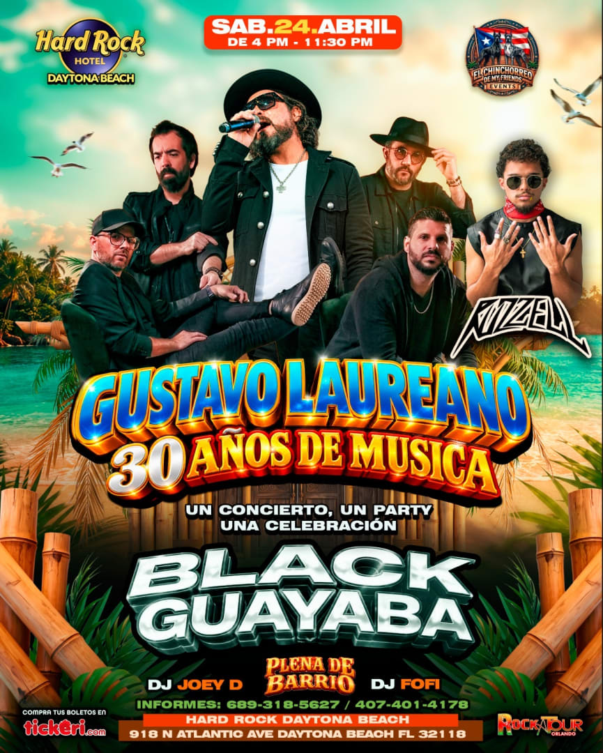 FECHA NUEVA 30 AÑO DE MUSICA GUSTAVO LAUREANO