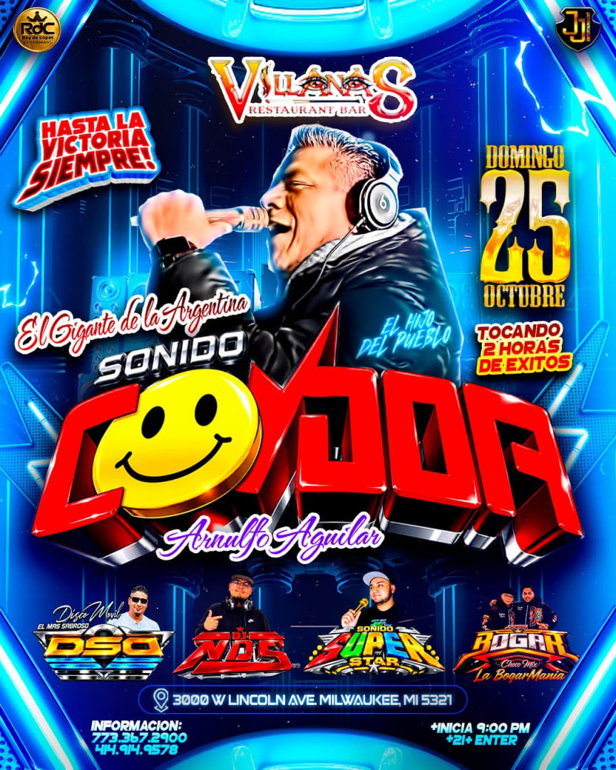 Sonido CONDOR en MILWAUKEE WI