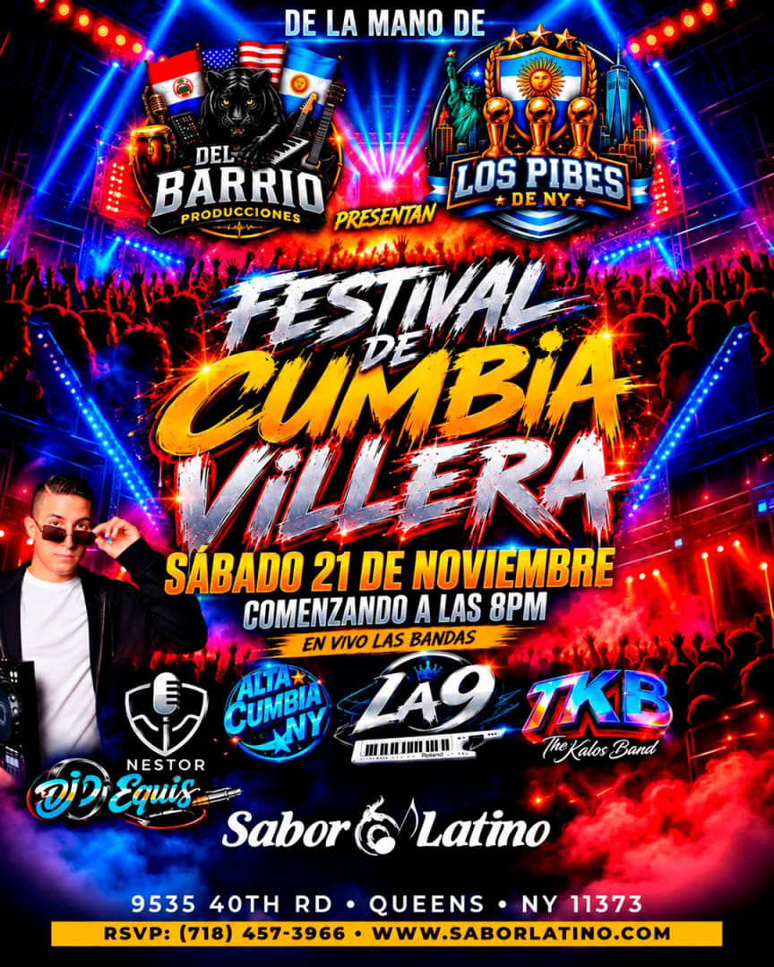 FESTIVAL DE LA CUMBIA VILLERA | Sabor Latino