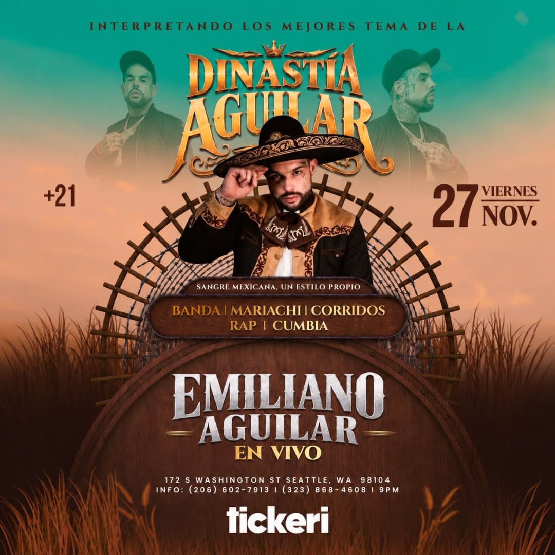 Emiliano Aguilar en Seattle