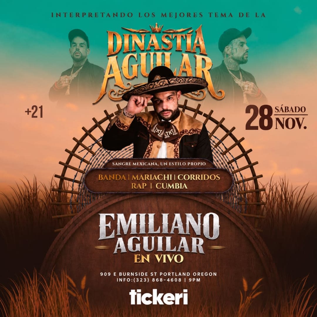 Emiliano Aguilar en Portland