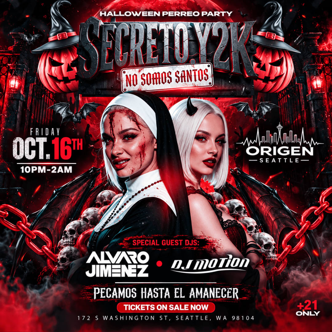 Secreto Y2K: No Somos Santos – Halloween Perreo Party