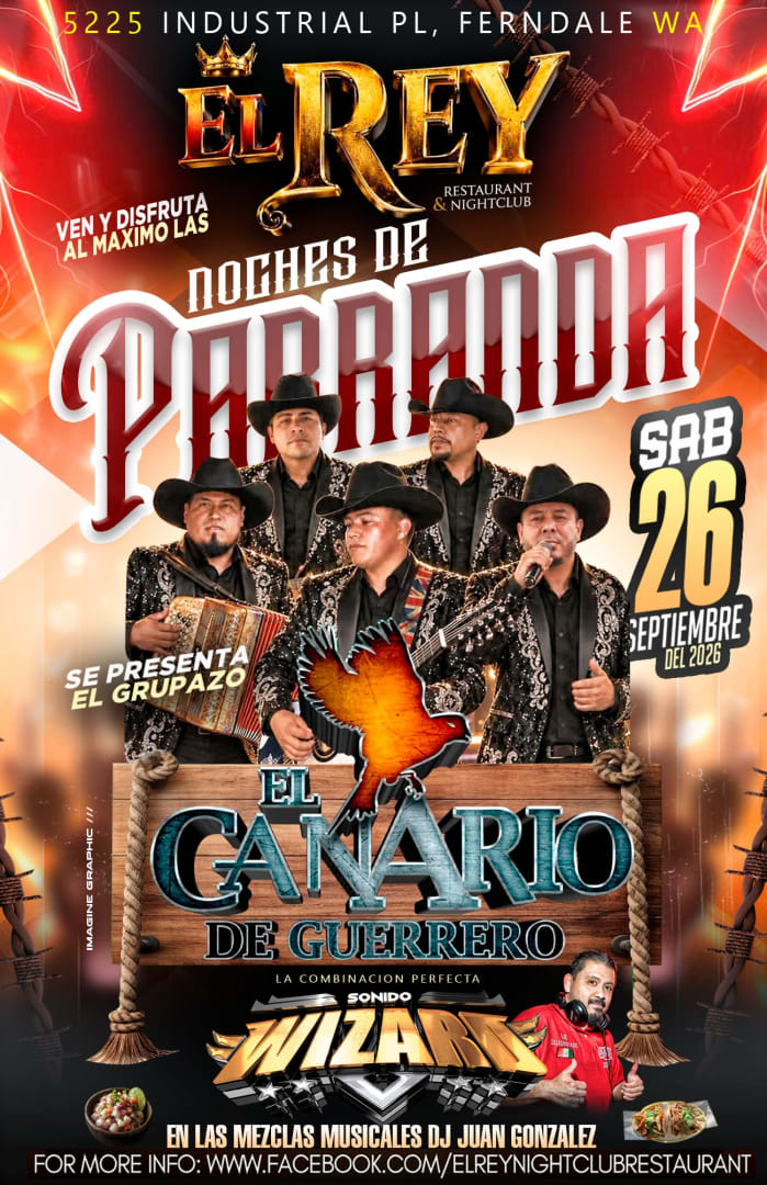 EL CANARIO DE GUERRERO in Ferndale - Tickets 2026-09-26 | El Rey