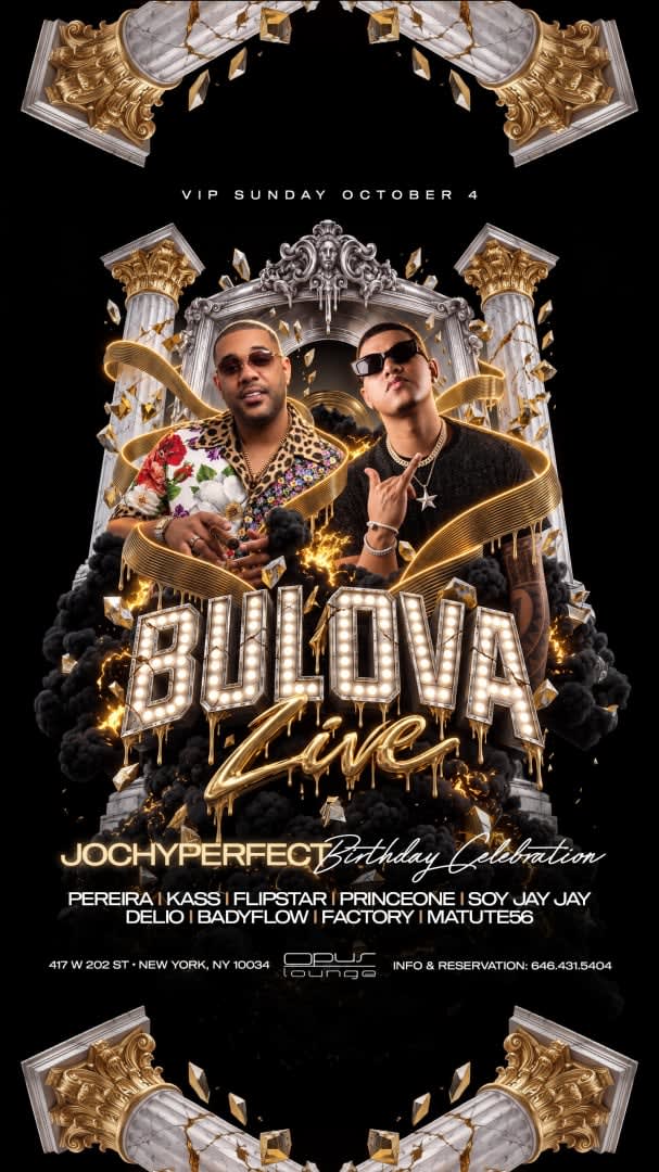 VIP Sundays Bulova Live At Opus Lounge