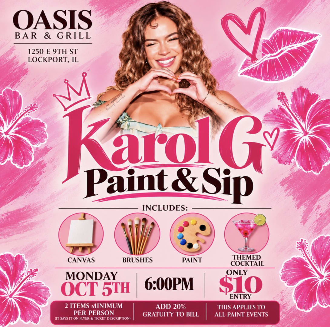 Karol G Paint & Sip