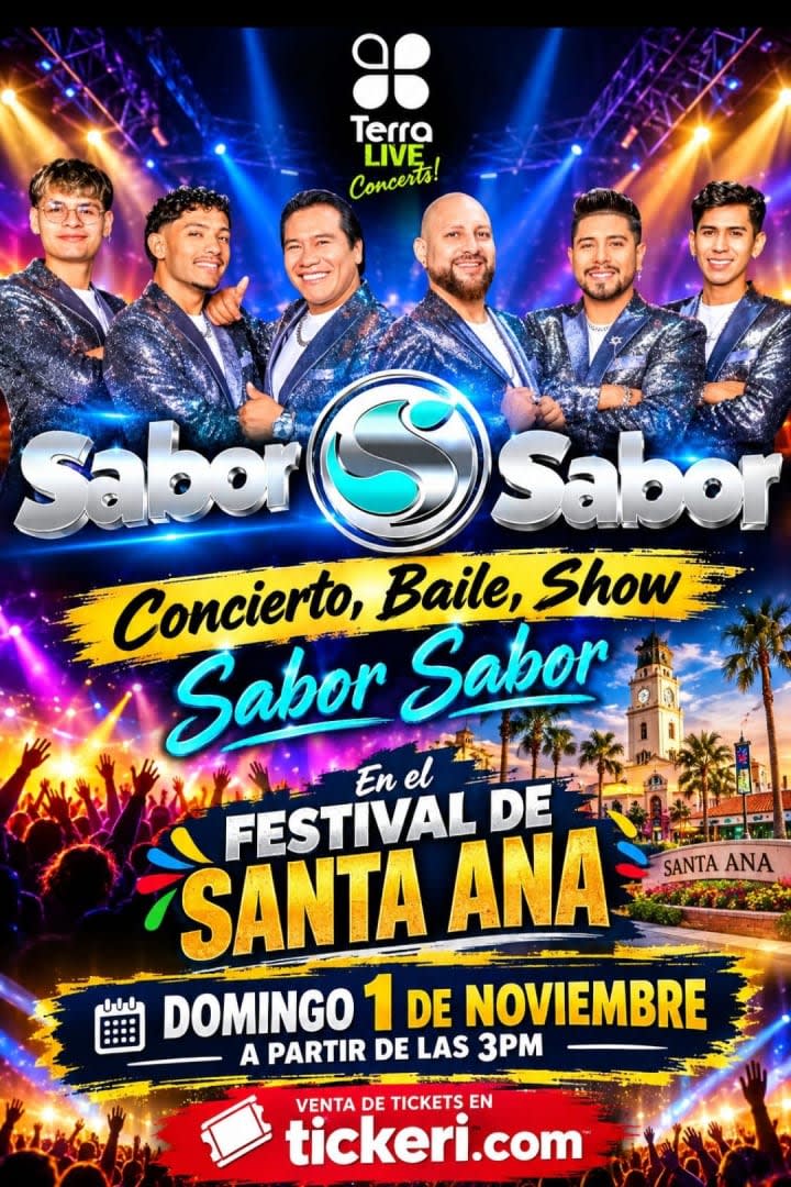 SABOR SABOR , CONCIERTO , BAILE