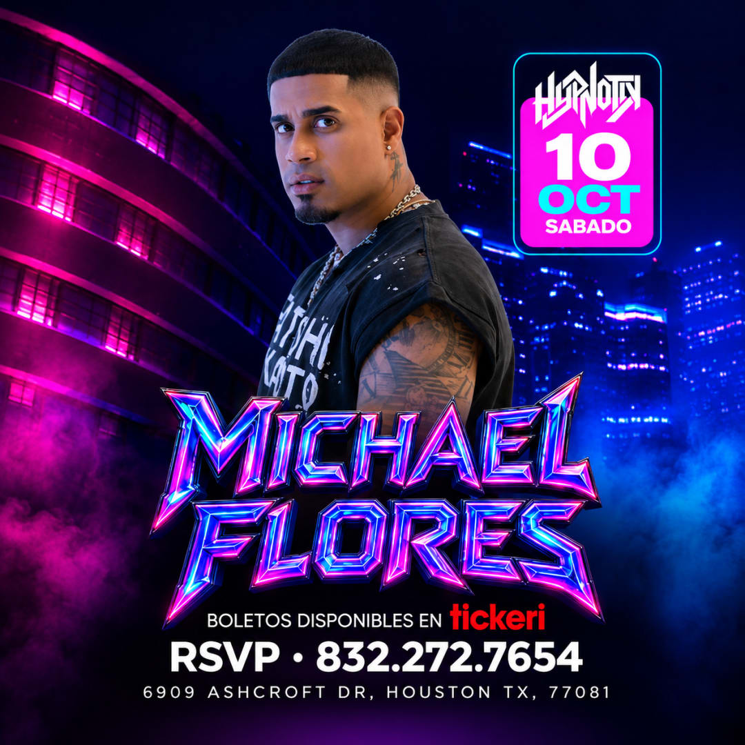 MICHAEL FLORES LIVE IN HOUSTON
