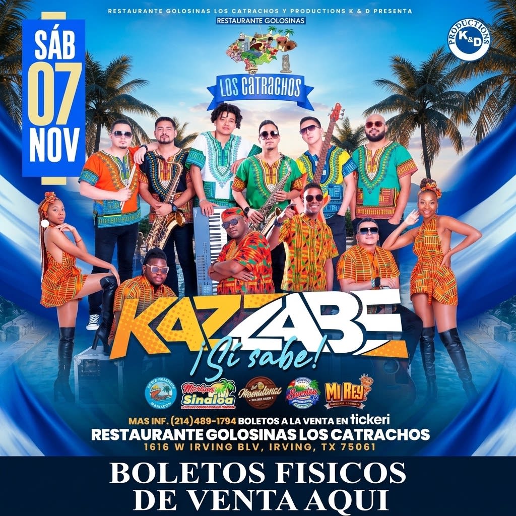 Kazzabe en Vivo en Irving