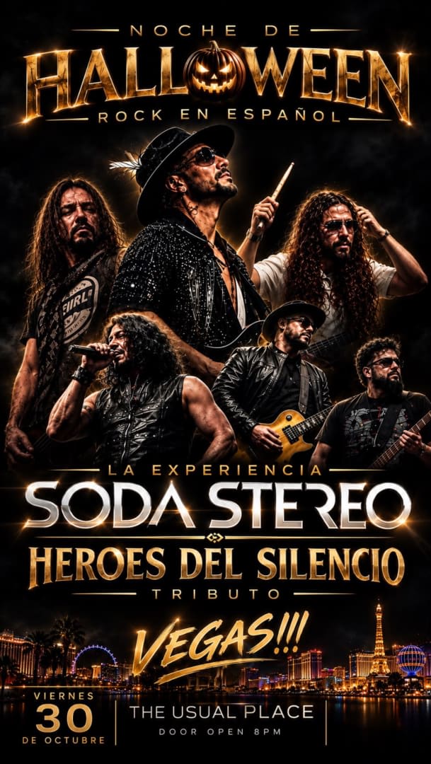 Halloween night /tributes Soda stereo / Heroes del Silencio
