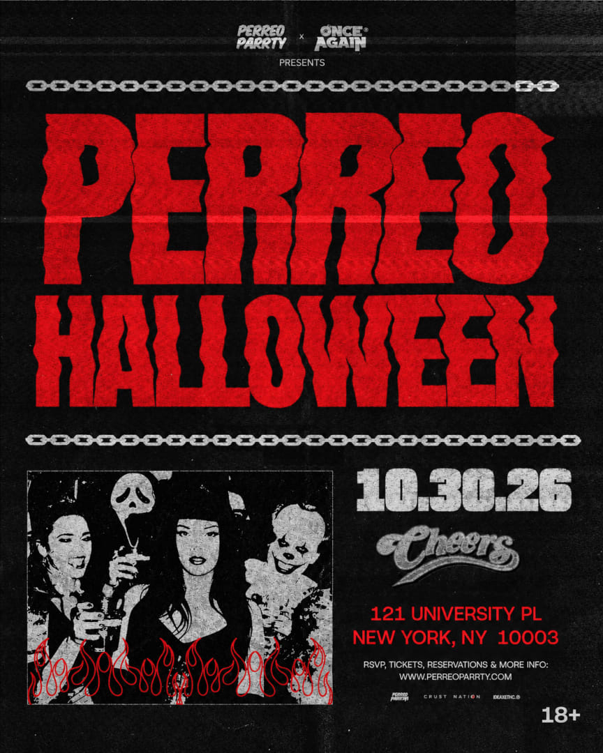 PERREO HALLOWEEN - Latin Reggaeton Dance Party in NYC (18+)