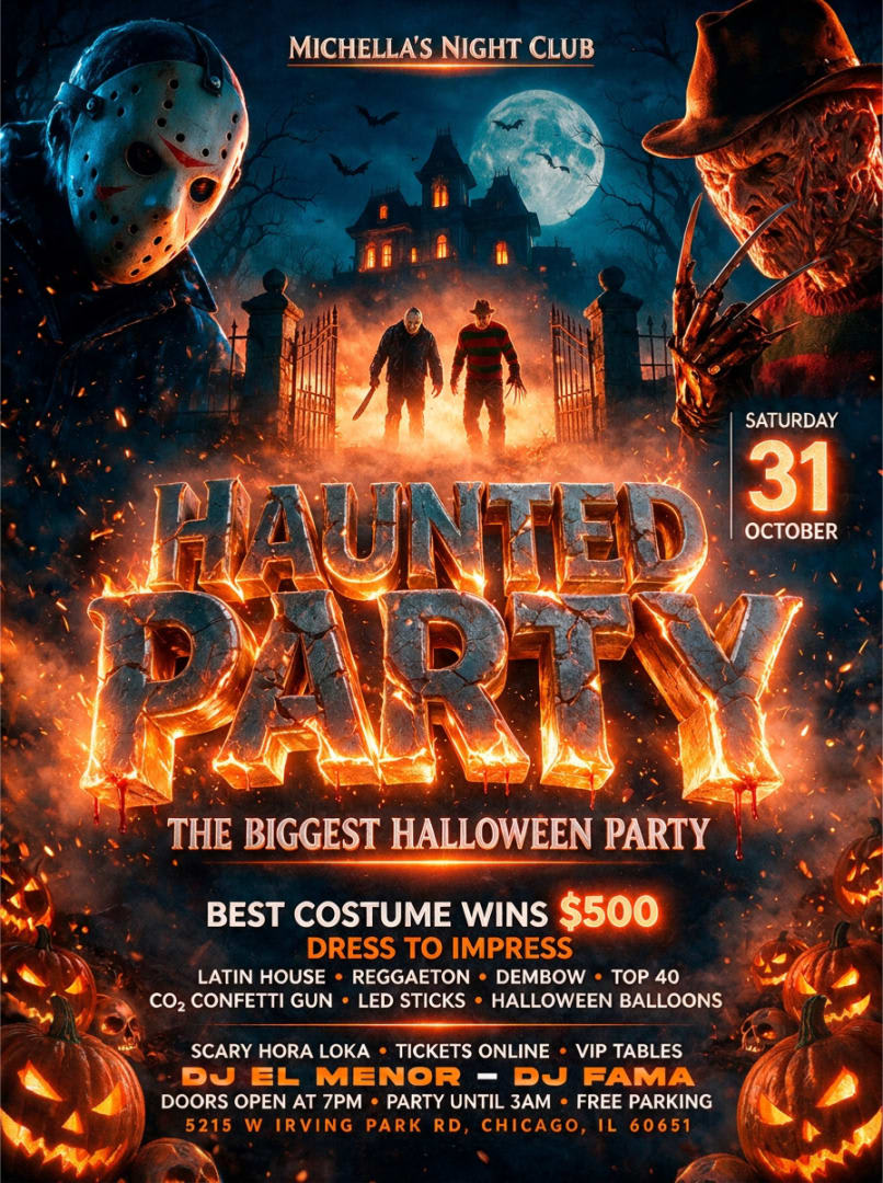 HALLOWEEN 🎃 Hunted party